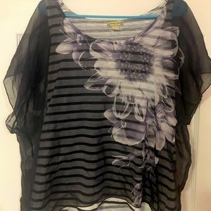 Woman’s large shirt